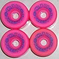 Santa Cruz OJII Freestyle Wheels (Pink) circa 2002